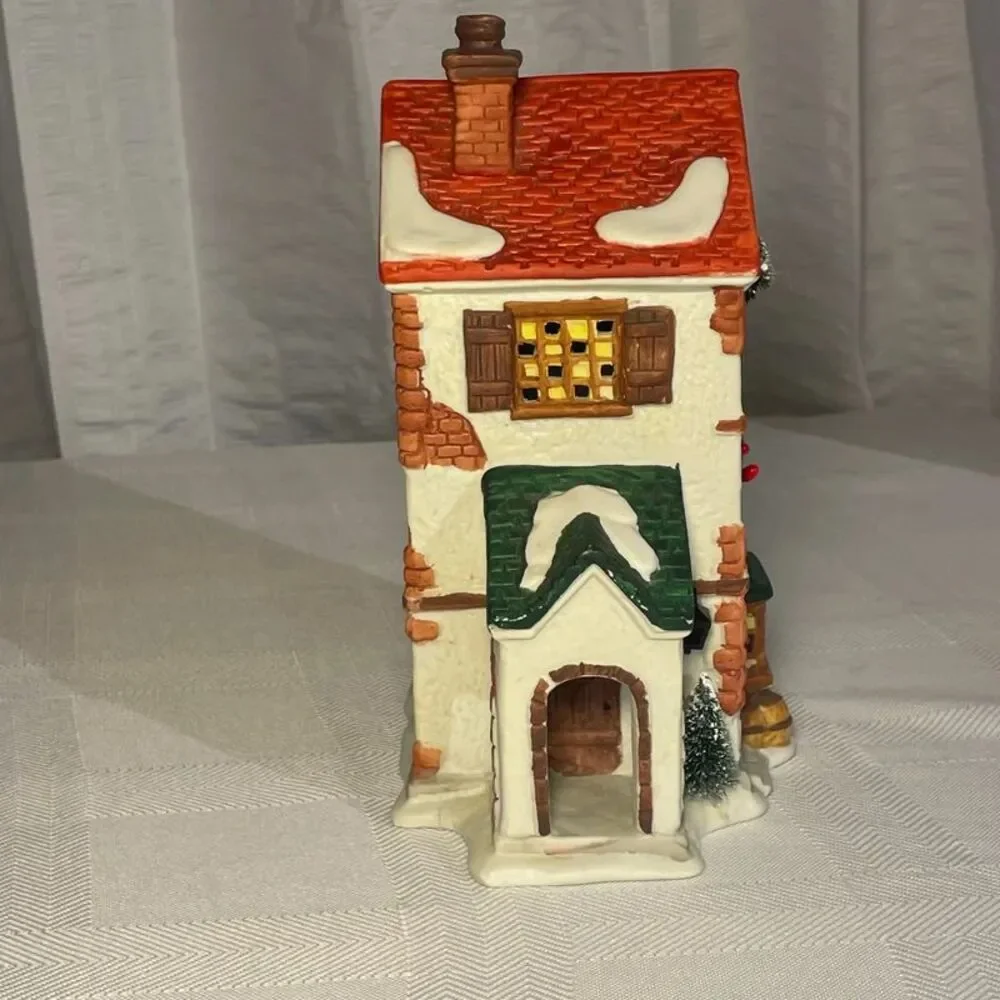 Vintage 1995 NOMA Dickensville Italian Restaurant #28409 Porcelain Village